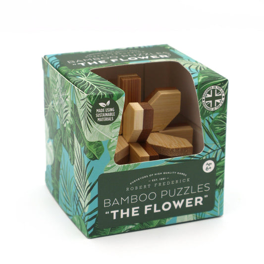 The Flower Bamboo Puzzle - Can You Take It Apart And Rebuild?