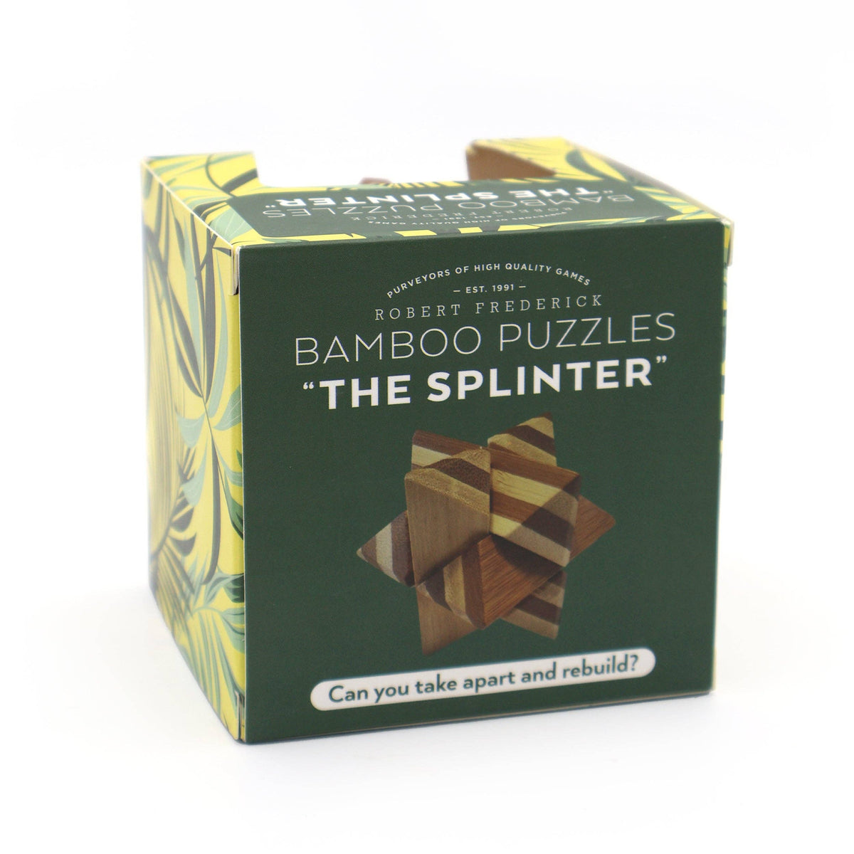 The Splinter Bamboo Puzzle - Can You Take It Apart And Rebuild?
