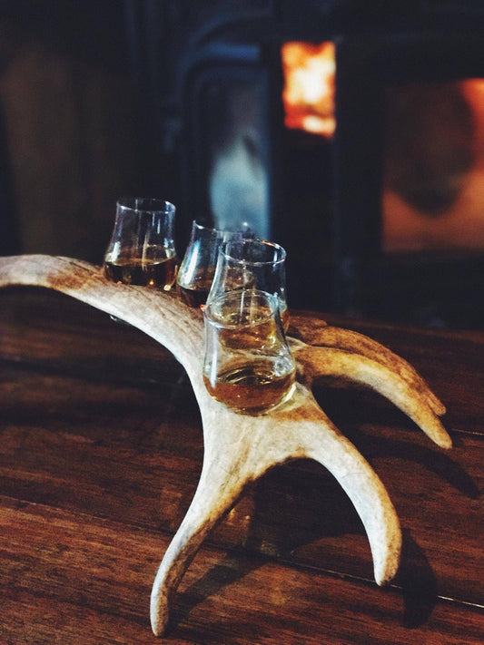 Fallow Antler Whisky Flight — 4 Glencairn Glass Gift