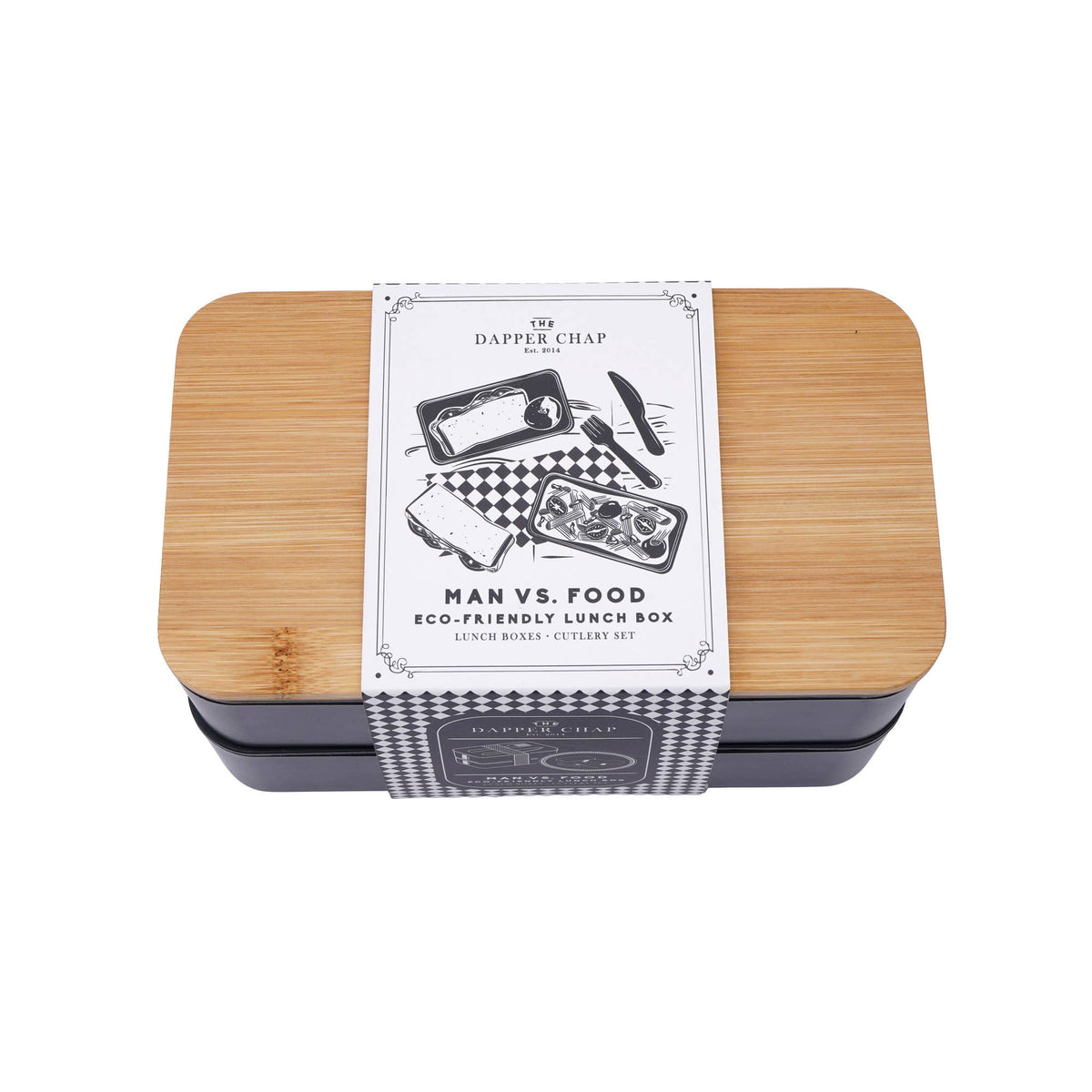 Dapper Chap Man Vs. Food Eco-Friendly Lunch Box