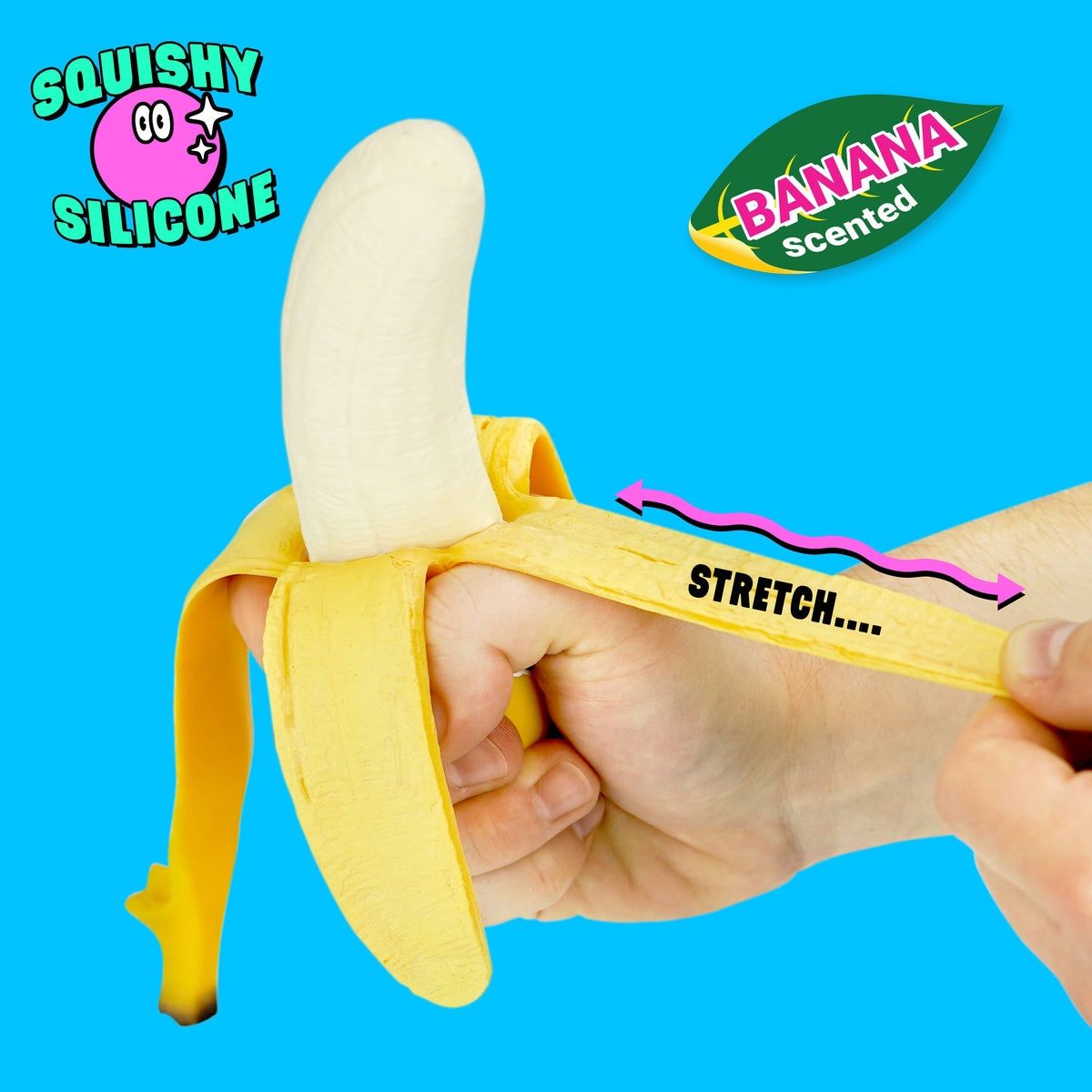 Ripe 'N Ready Stress Banana | Stress Relief Fidget Toy