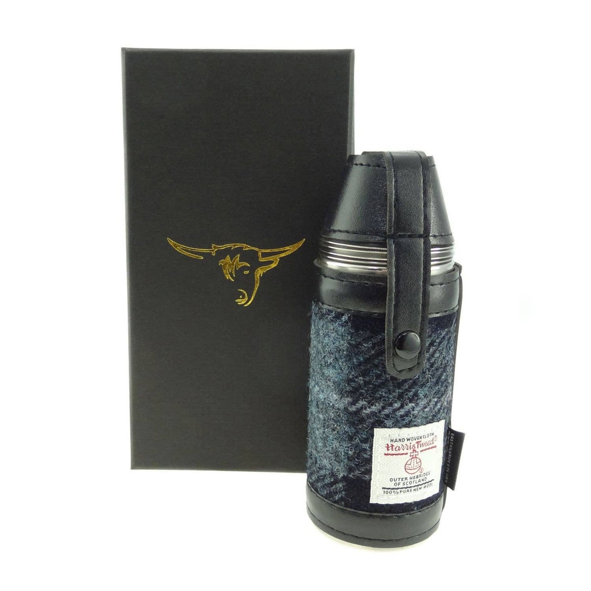 Harris Tweed Hunting Flask