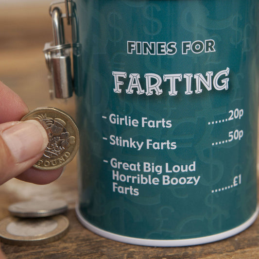 Farting Fines Tin – Funny Gifts For Men