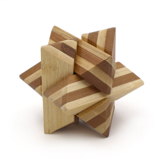 The Splinter Bamboo Puzzle - Can You Take It Apart And Rebuild?
