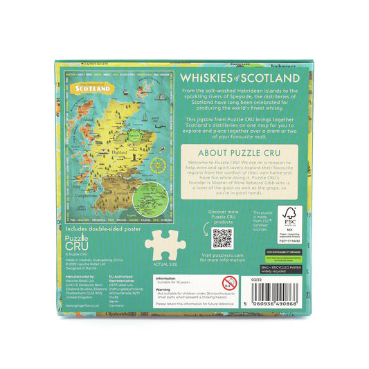 Puzzle Cru Whiskies Of Scotland Puzzle