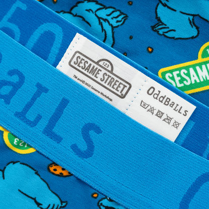 Cookie Monster - Mens Cotton Boxer Shorts