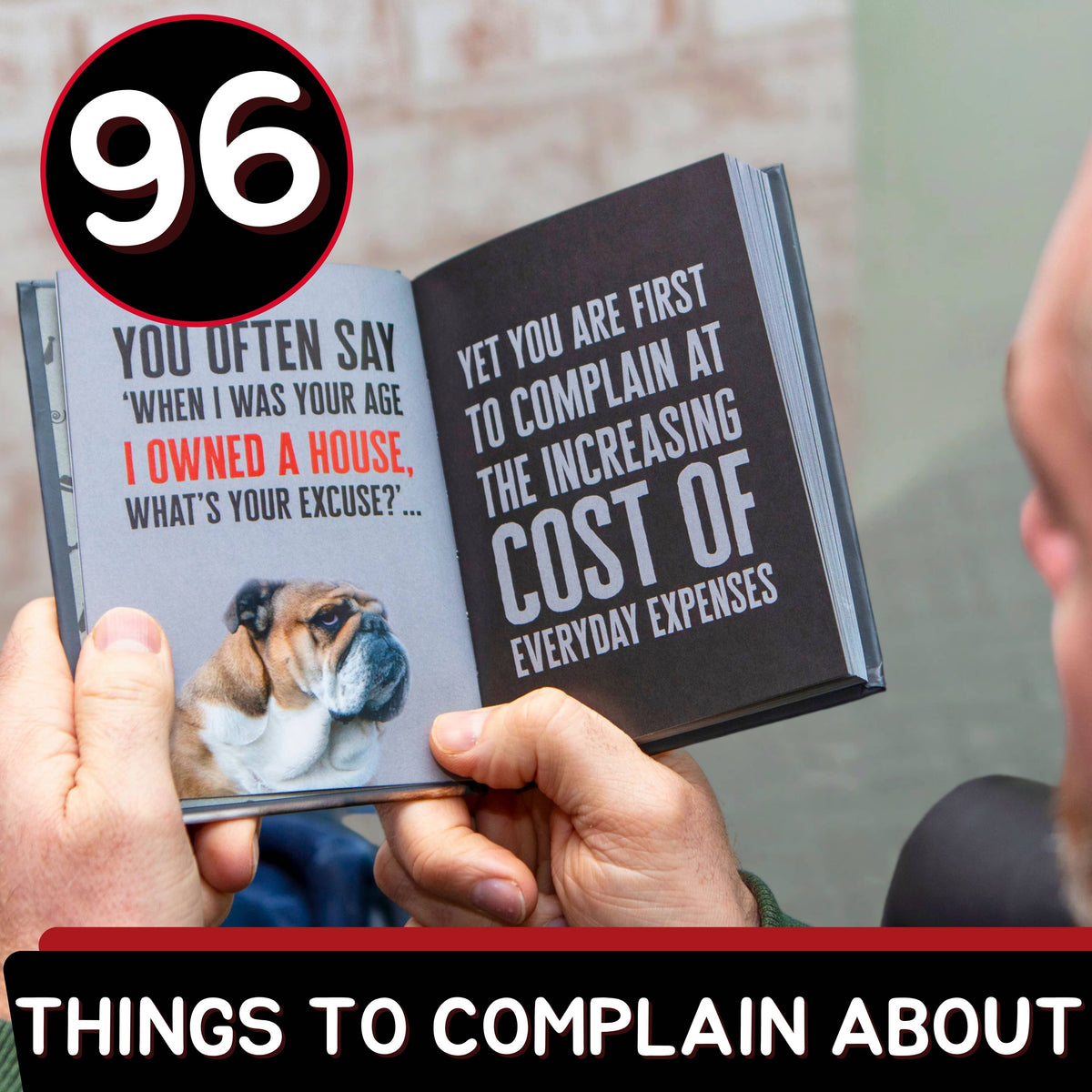 Signs You’re a Grumpy Old Git: Gift Book for Men's Gifts