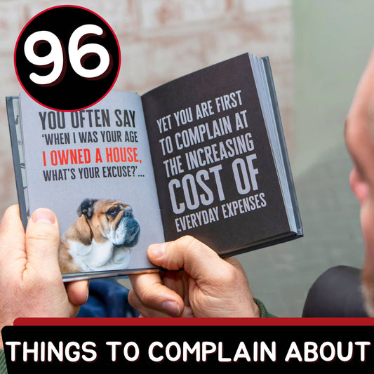 Signs You’re a Grumpy Old Git: Gift Book for Men's Gifts