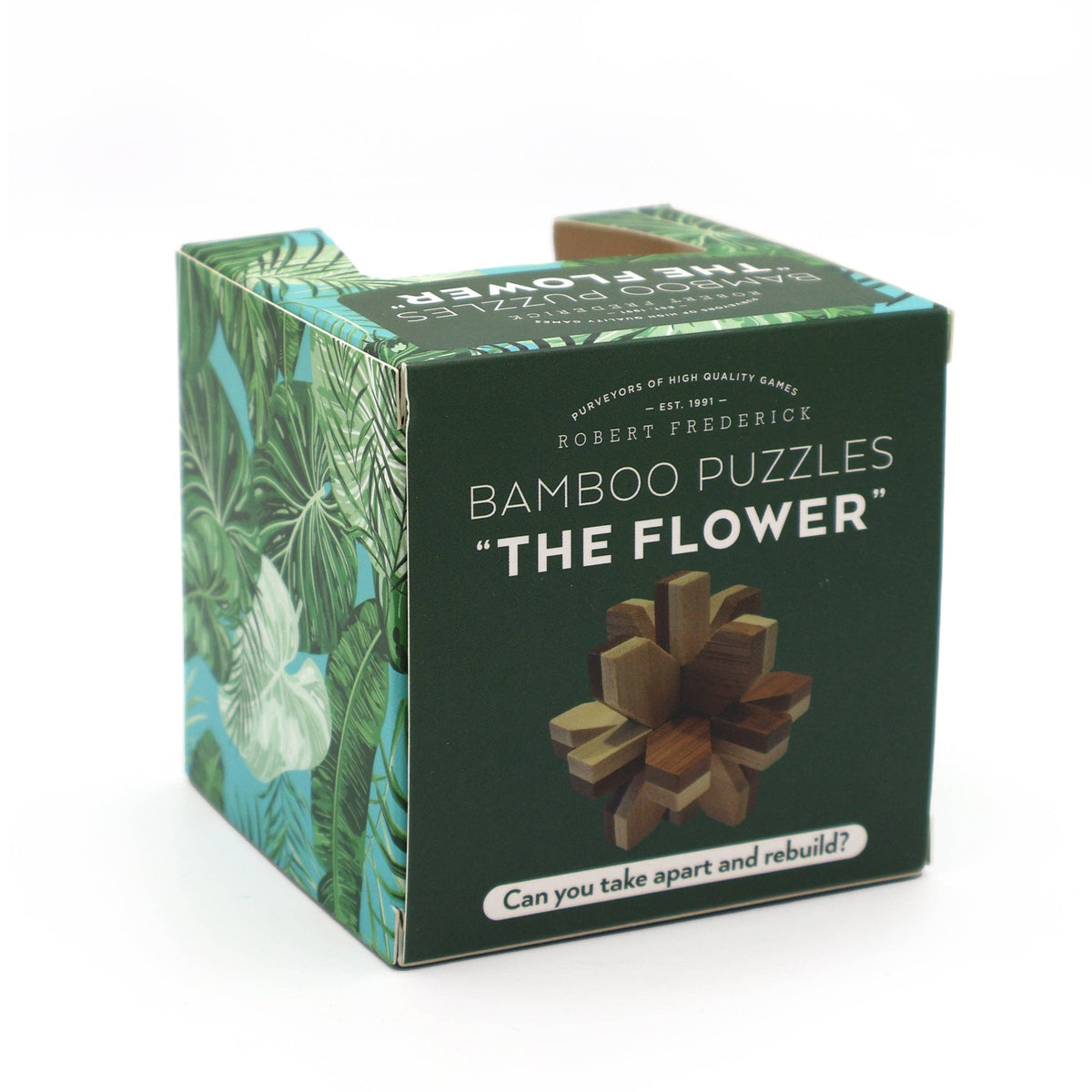 The Flower Bamboo Puzzle - Can You Take It Apart And Rebuild?