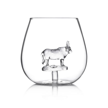 Bar Bespoke Highland Cow in a Glass