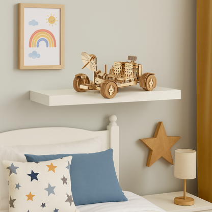 DIY Model wooden kit Lunar car