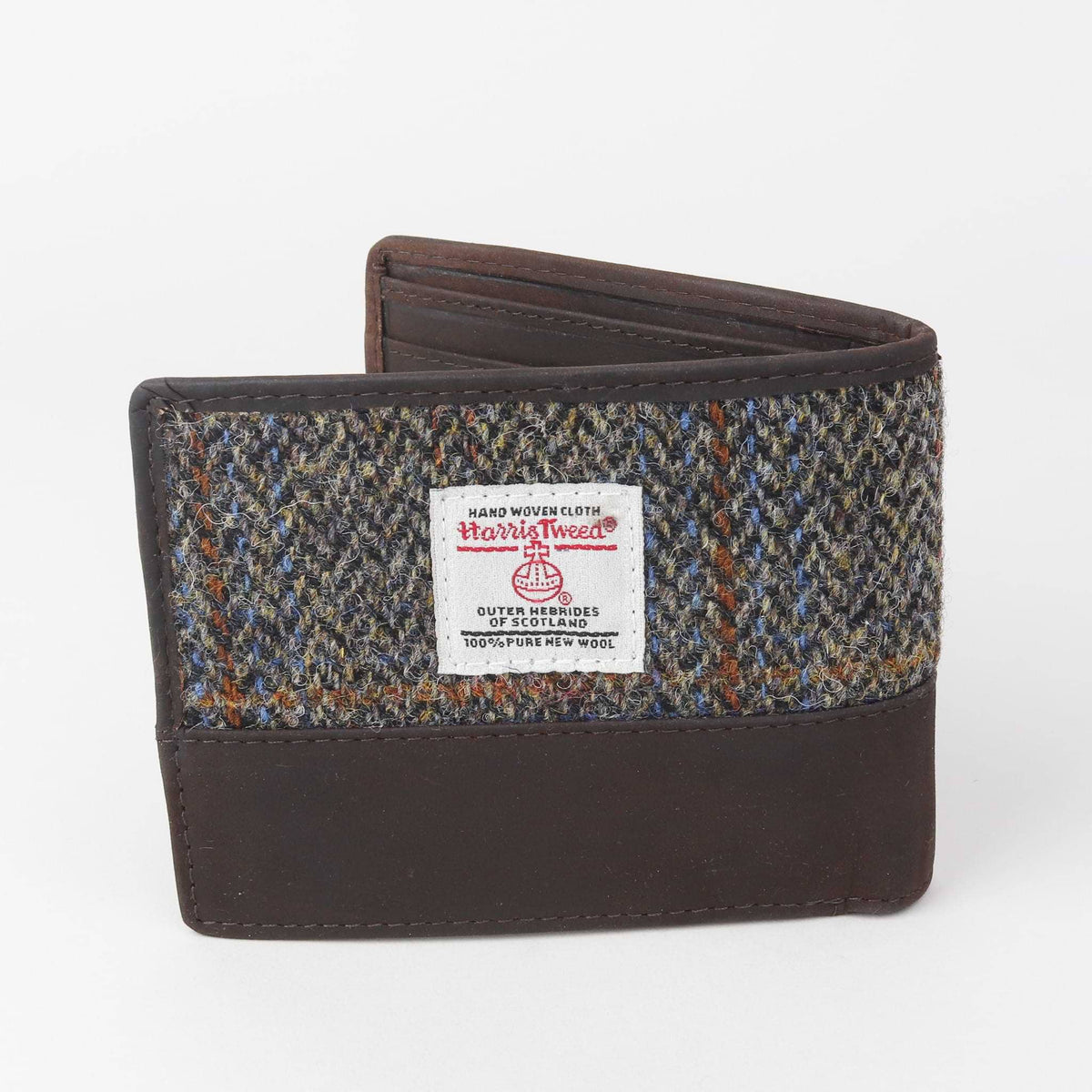 Brown Harris Tweed Wallet