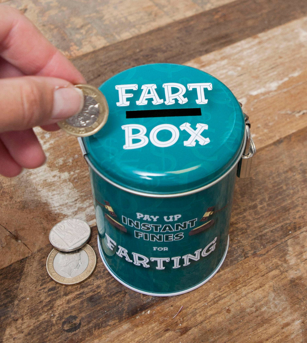 Farting Fines Tin – Funny Gifts For Men