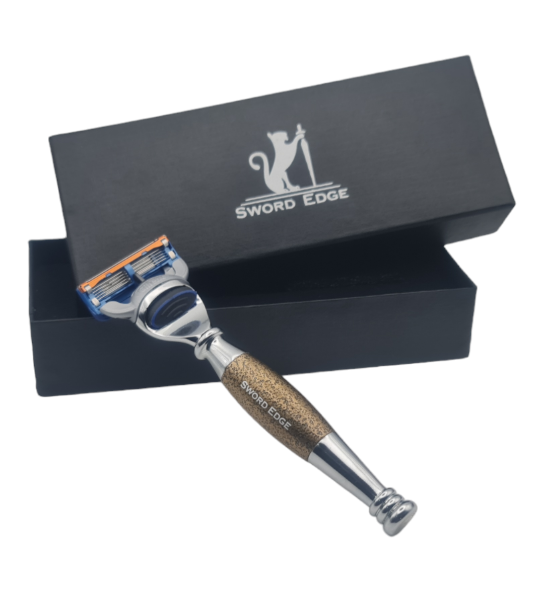 Sword Edge Fusion 5 compatible shaving razor-Model "Skansin"