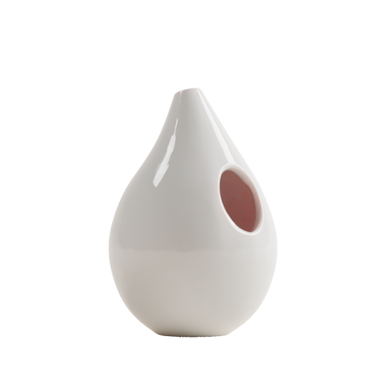 Ooshky Whisky Water Jug - White Ceramic