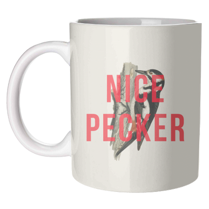 Mugs 'Nice Pecker' by The 13 Prints