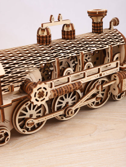 DIY Model wooden kit train