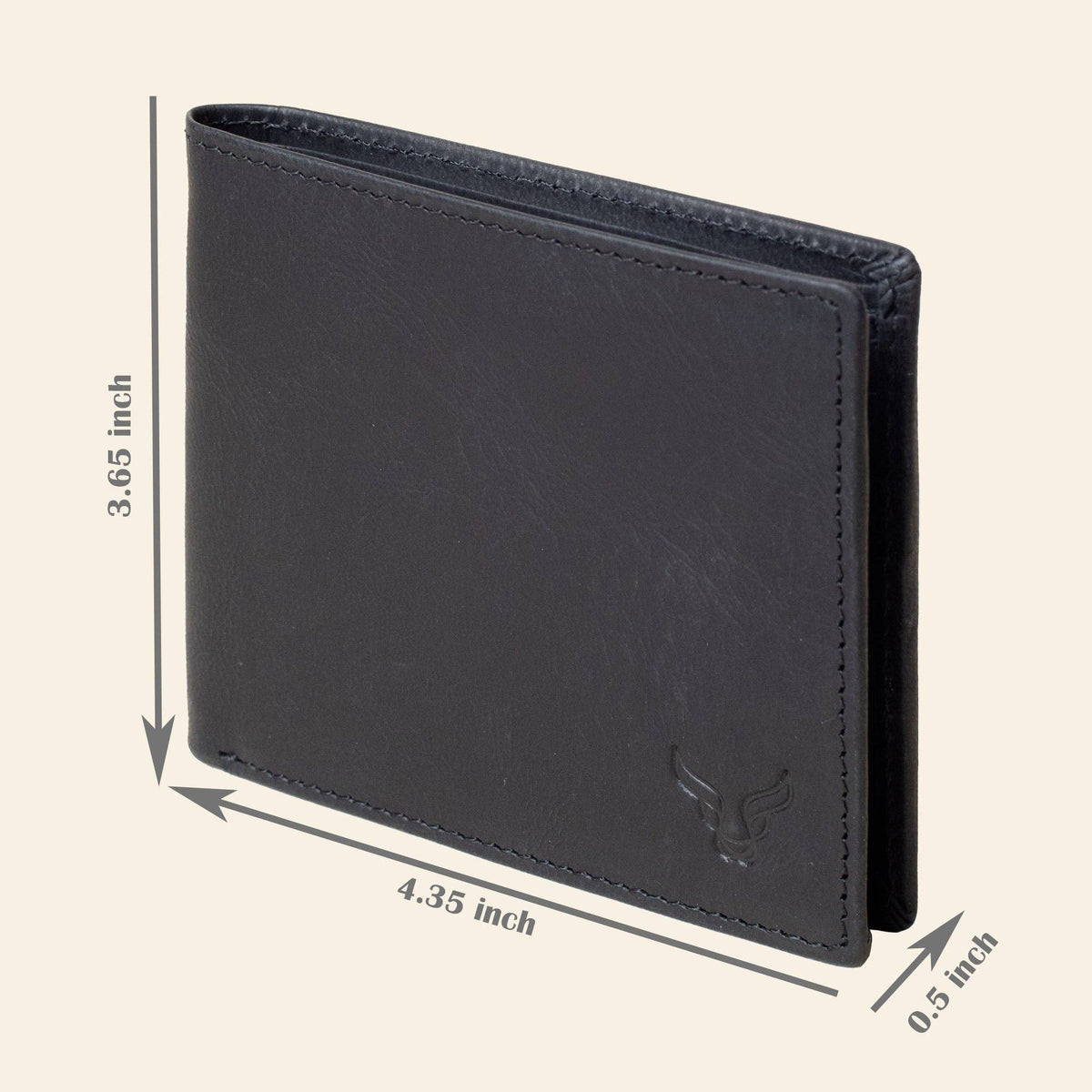 'THE PRESTIGE COMBO' Black Genuine Leather Wallet & Cardholder Combo Gift Box