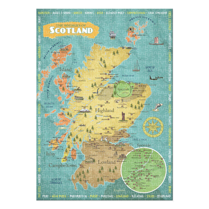 Puzzle Cru Whiskies Of Scotland Puzzle