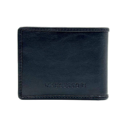 Harris Tweed Bifold Coin Wallet Blue