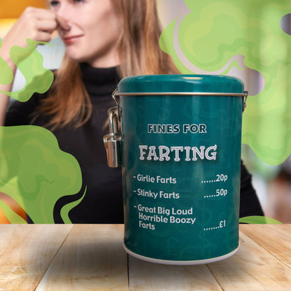 Farting Fines Tin – Funny Gifts For Men
