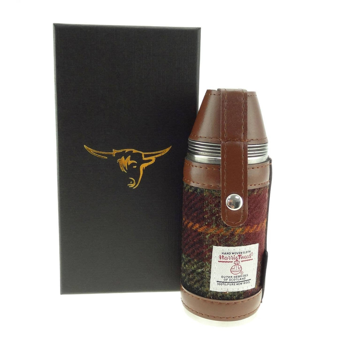Harris Tweed Hunting Flask