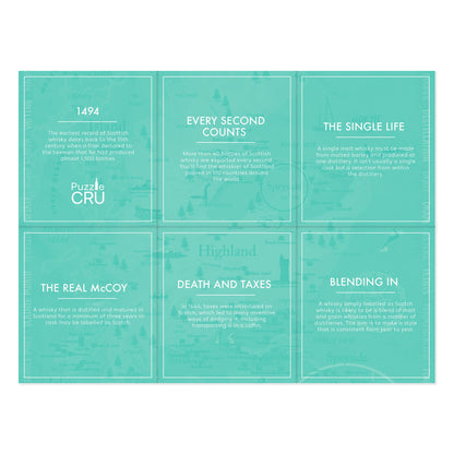 Puzzle Cru Whiskies Of Scotland Puzzle