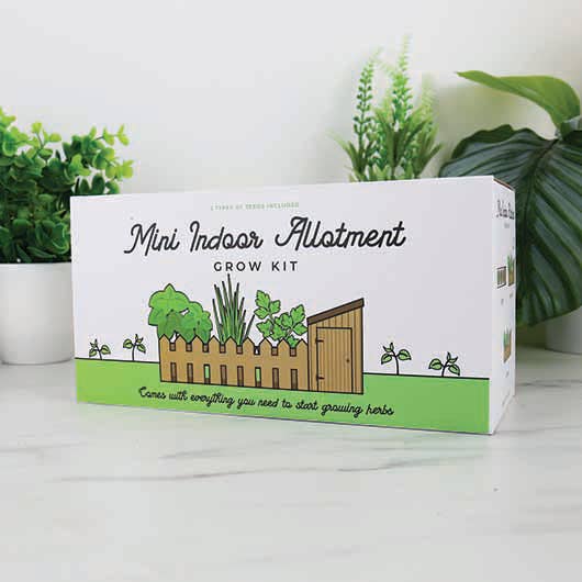Mini Indoor Allotment - Grow Kit