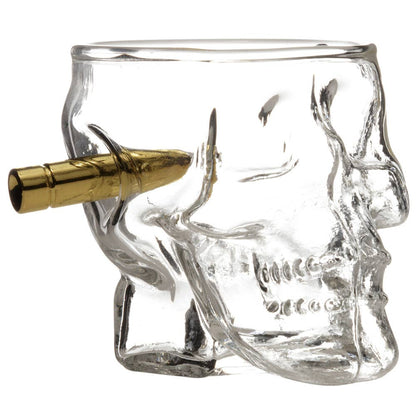 Bar Bespoke Skull Shot Glasses x 2 - Halloween Special