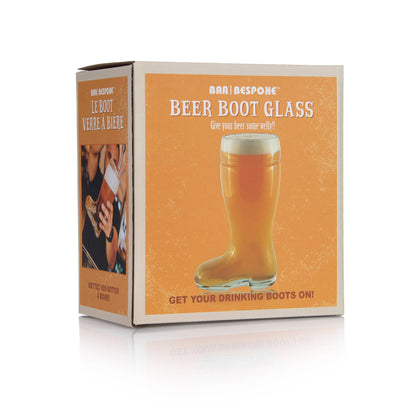 Bar Bespoke 800ml Beer Boot Beer Glass