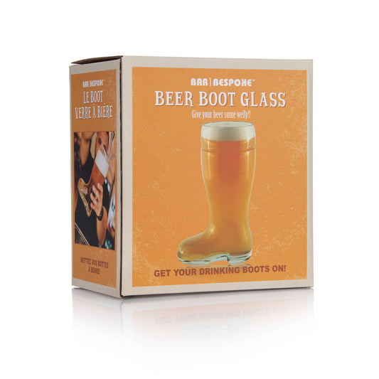 Bar Bespoke 800ml Beer Boot Beer Glass