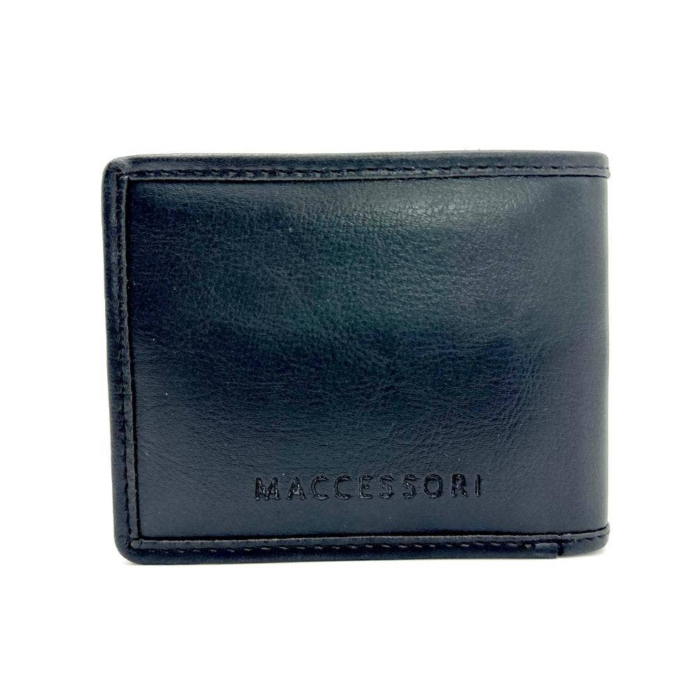 Harris Tweed Bifold Wallet Blue