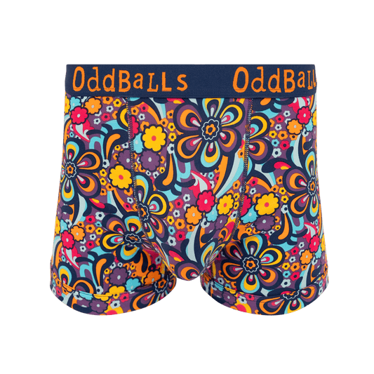 Peace and Love - Mens Cotton Boxer Shorts