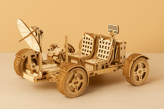 DIY Model wooden kit Lunar car