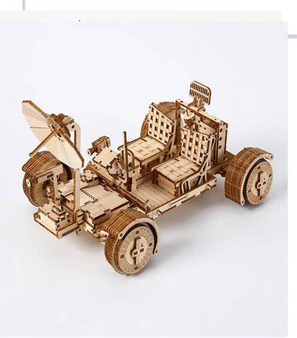 DIY Model wooden kit Lunar car