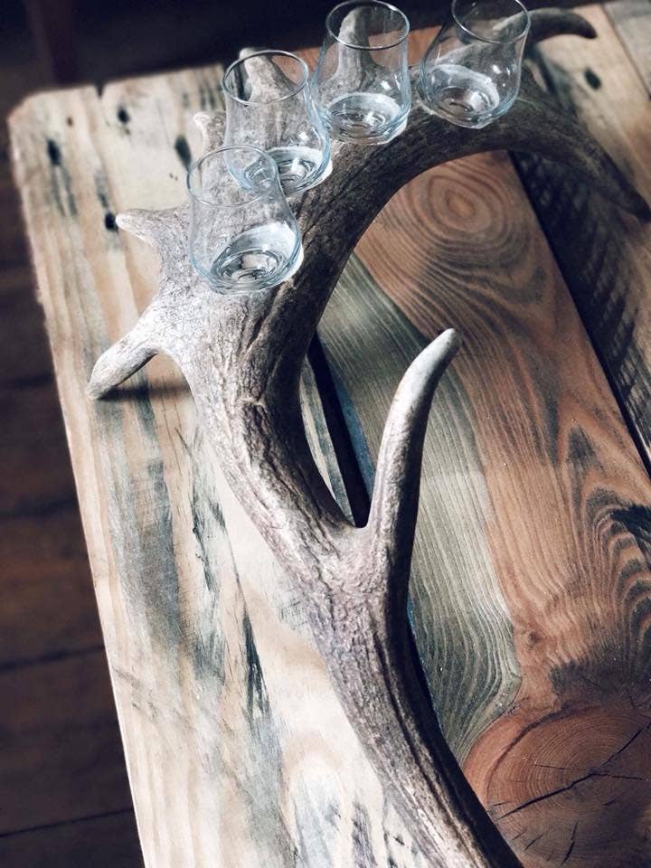Fallow Antler Whisky Flight — 4 Glencairn Glass Gift