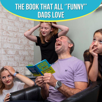 Dad Jokes For Embarrassing Dads Book - Father's Day Gifts