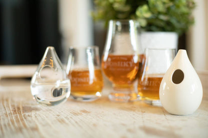 Ooshky Whisky Water Jug - White Ceramic