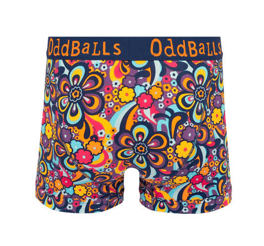 Peace and Love - Mens Cotton Boxer Shorts