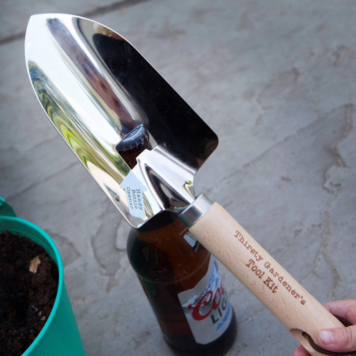Bottle Opener Trowel - Thirsty Gardeners
