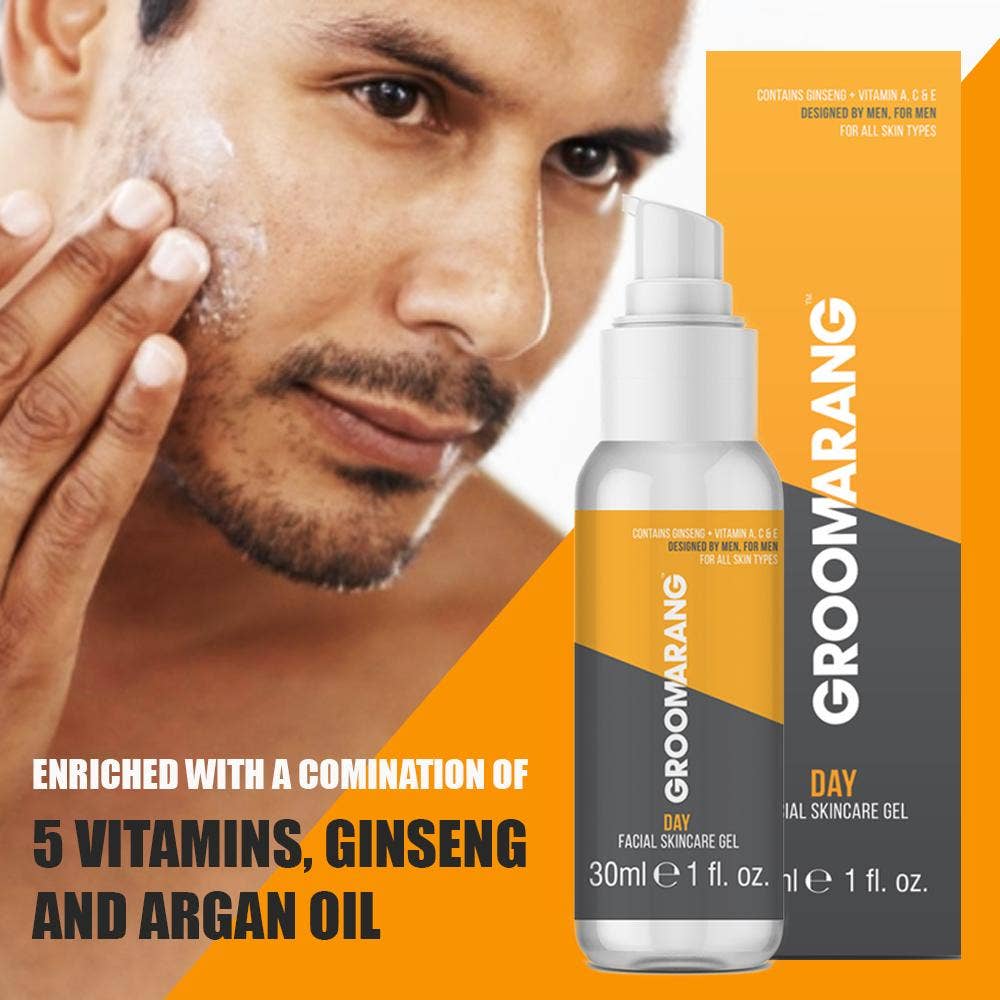 Groomarang DAY Facial Skincare Gel