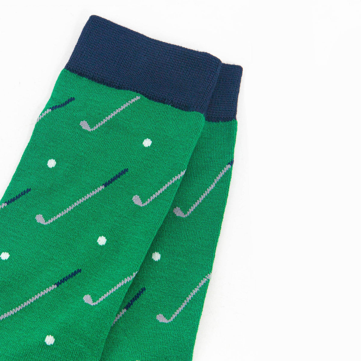 Golf Club Bamboo Socks in Green