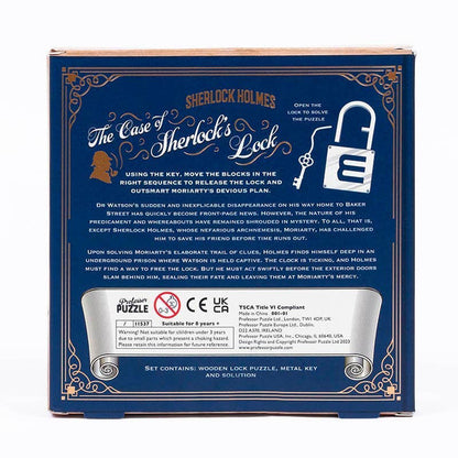 The Case of Sherlock's Lock Puzzle