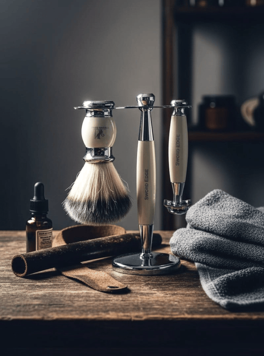Sword Edge Premium Double Edge shaving set -  "Brenton"