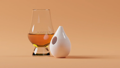 Ooshky Whisky Water Jug - White Ceramic