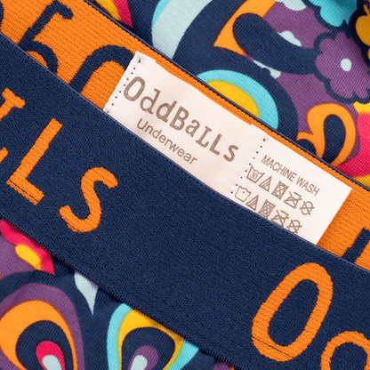 Peace and Love - Mens Cotton Boxer Shorts