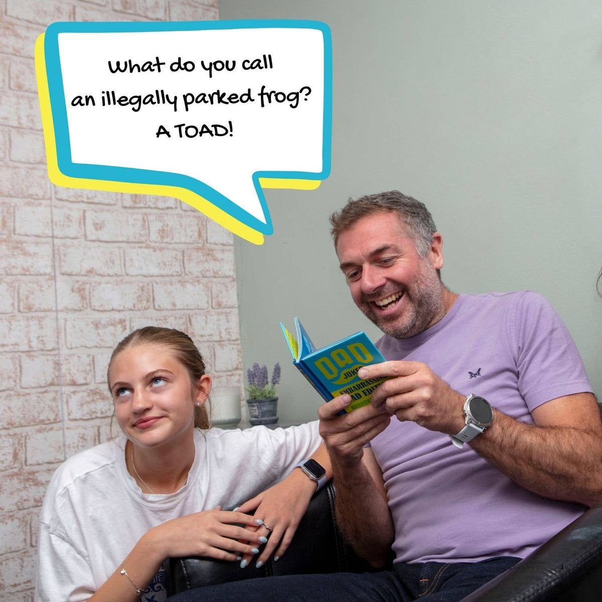 Dad Jokes For Embarrassing Dads Book - Father's Day Gifts