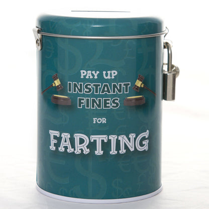 Farting Fines Tin – Funny Gifts For Men