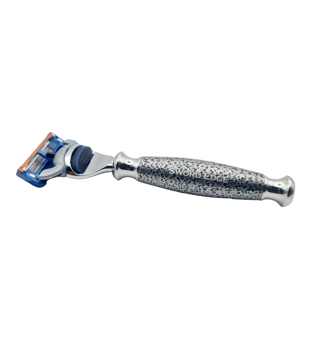 Sword Edge Premium Fusion 5 compatible shaving set-Greyson5