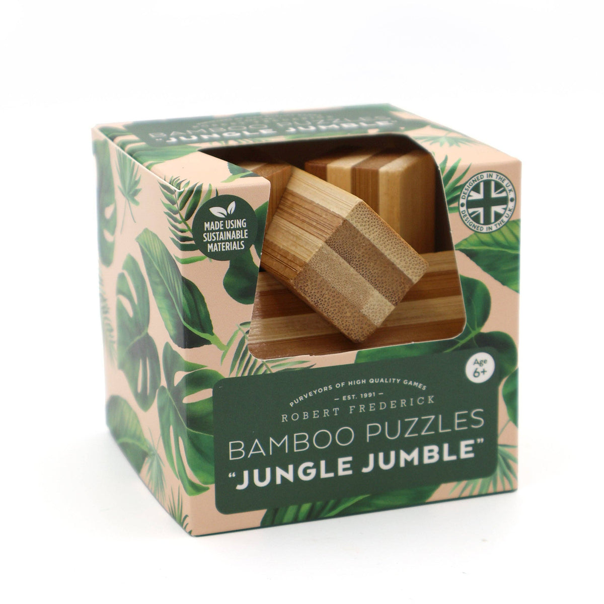 Jungle Jumble Bamboo Puzzle - Can You Take It Apart And Rebuild?